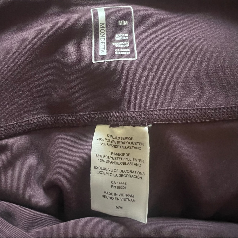 Mondetta High Waisted Leggings Size M - Picture 7 of 7